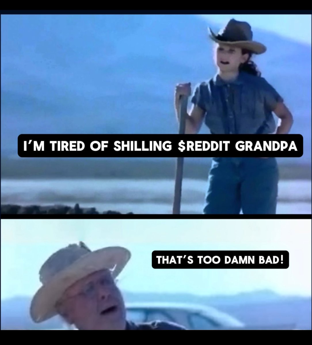 Us, the seasoned $REDDIT Chads to our new community members. 

We work for our bags here, no free-loaders. Get to work.

TG: t.me/RedditChads