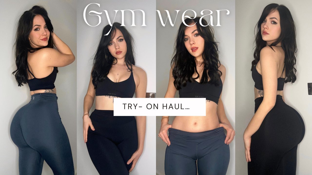 B.Eleanor on X: Gym wear TRY-ON haul! Squat proof leggings? H&M