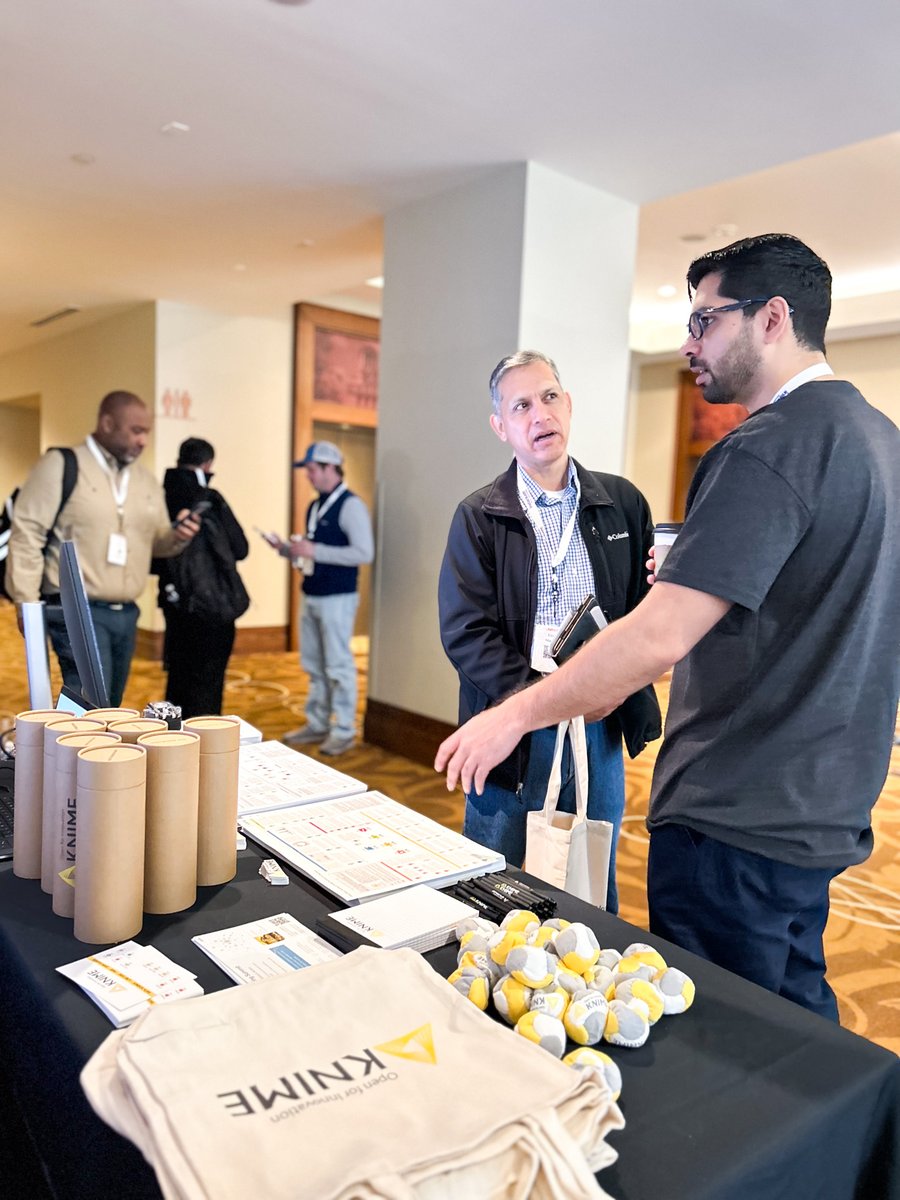 Thanks for joining us at Data Day Texas on Saturday! #ddtx24 🤠 Shoutout to our KNIMErs Scott Fincher and Satoru Hayasaka, who led sessions using KNIME Analytics Platform and built up to deploying a chatbot data app to a web browser without using code. 🤖