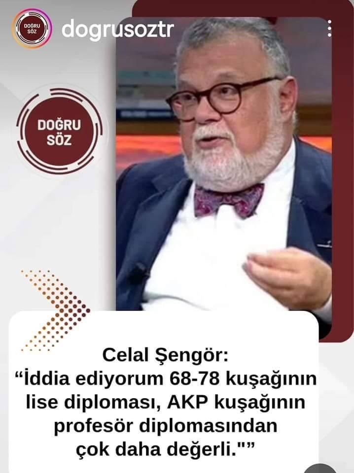 Doğru söze ne denir ki.?