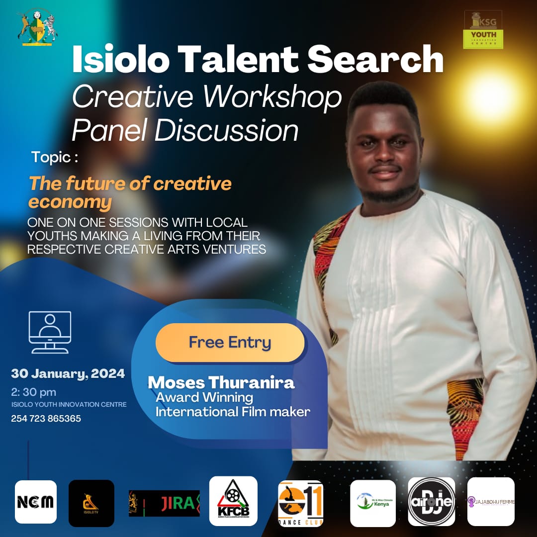 indiana_am's tweet photo. Don't miss out on this excellent opportunity Join us tomorrow from 9 am to 6 pm &amp; showcase your talents alongside other creative minds in Isiolo. This is your chance to network &amp; take the first steps towards achieving your dream, come and seize this opportunity https://t.co/3IJYrHwhvX