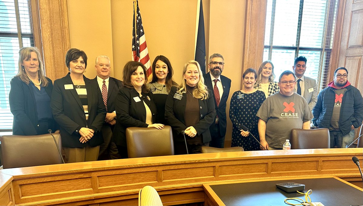 We kicked  off the 2024 session JoCo Delegation meetings last week with the @OPChamber updating us on their research and innovations regarding workforce development. 
#JoCo #ksleg