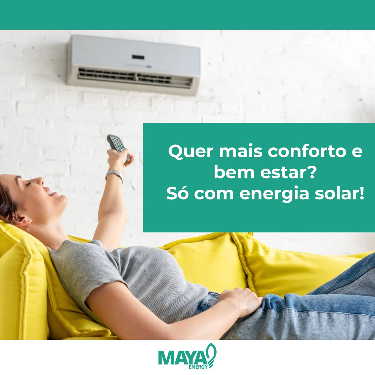 mayaenergy_'s tweet photo. Transforme sua casa em um oásis de conforto, economia e qualidade de vida com a energia solar! ☀️❄️🛁

Deixe o ar-condicionado ligado o dia todo, tome banhos quentes e use todos os seus aparelhos eletrônicos sem preocupações.

Já imaginou tudo isso e ainda reduzir sua conta? https://t.co/HoHkTq10jm