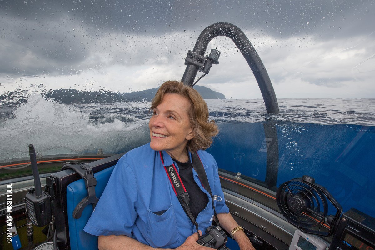 MissionBlue's tweet image. We&apos;re thrilled to announce that @SylviaEarle has been honored with the 2024 Ken Burns American Heritage Prize! This award recognizes those &quot;whose achievements have advanced our collective understanding of America’s heritage &amp;amp; the indomitable American spirit of our people.&quot;
