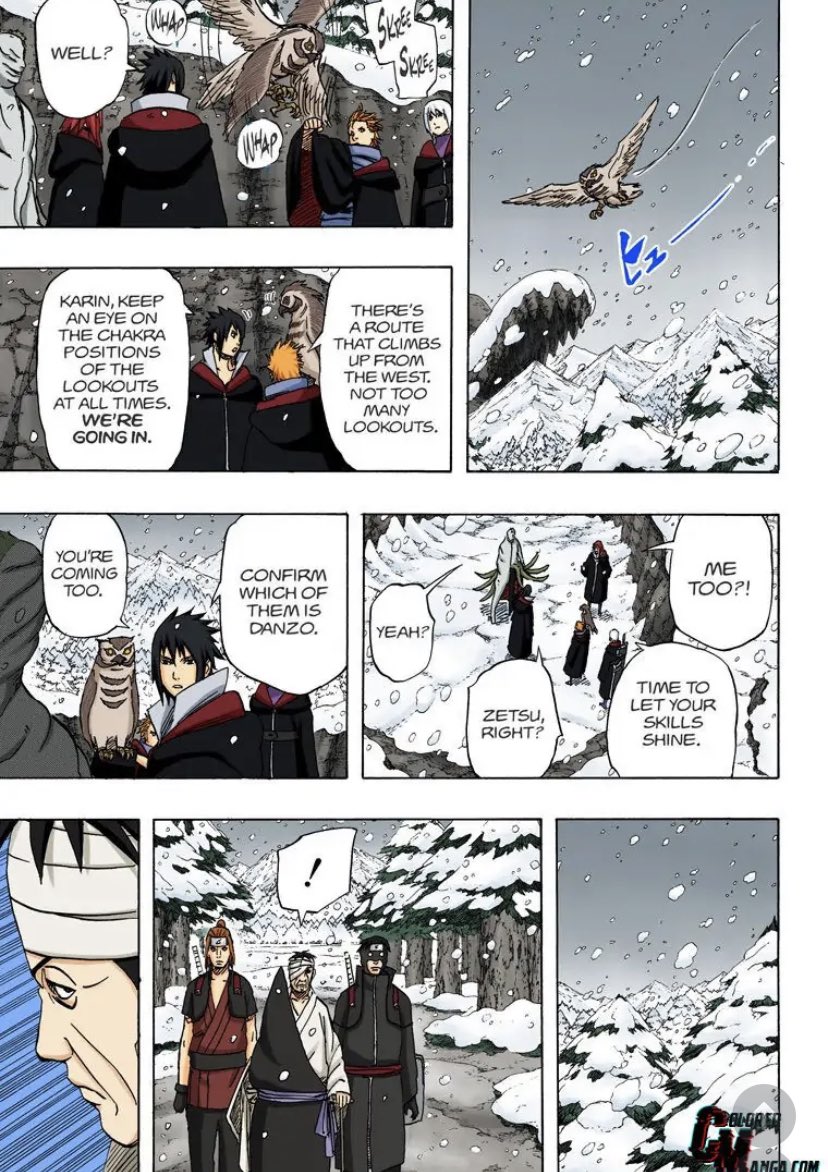 kontetsukages's tweet photo. @theonetrueedge1 Here’s Karin being able to sense chakra without it being used, being able to sense minute changes in said chakra. Being able to sense Naruto’s chakra while he’s not fight as well as the fully sealed nine tails within Naruto. https://t.co/8Wr0XnkOI2