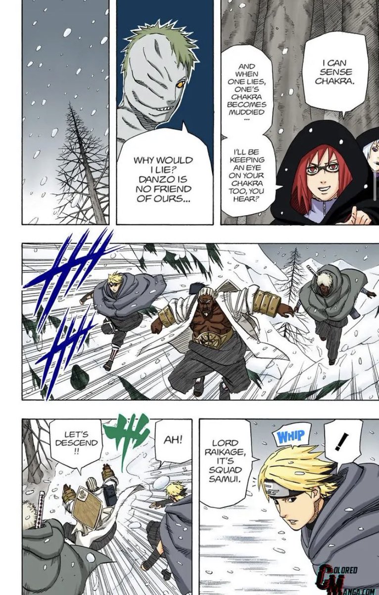 kontetsukages's tweet photo. @theonetrueedge1 Here’s Karin being able to sense chakra without it being used, being able to sense minute changes in said chakra. Being able to sense Naruto’s chakra while he’s not fight as well as the fully sealed nine tails within Naruto. https://t.co/8Wr0XnkOI2
