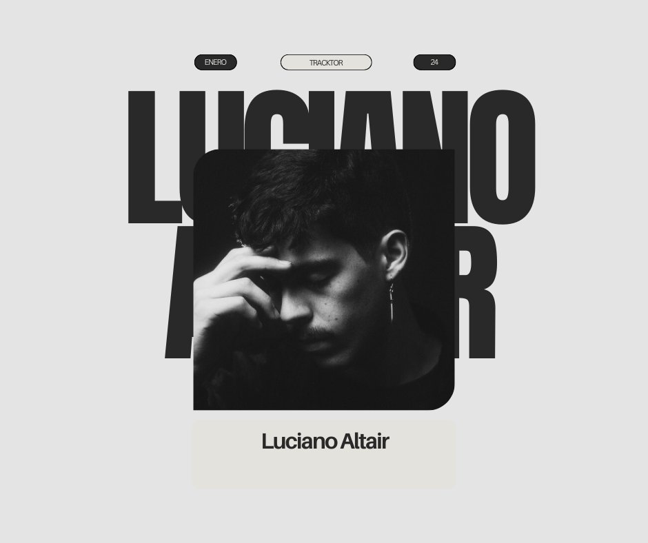 Luciano Altair  presenta un disco con una perspectiva tan experimental como pop.

Entra aquí-----> n9.cl/ypszq

#tracktormx #musica #magazine