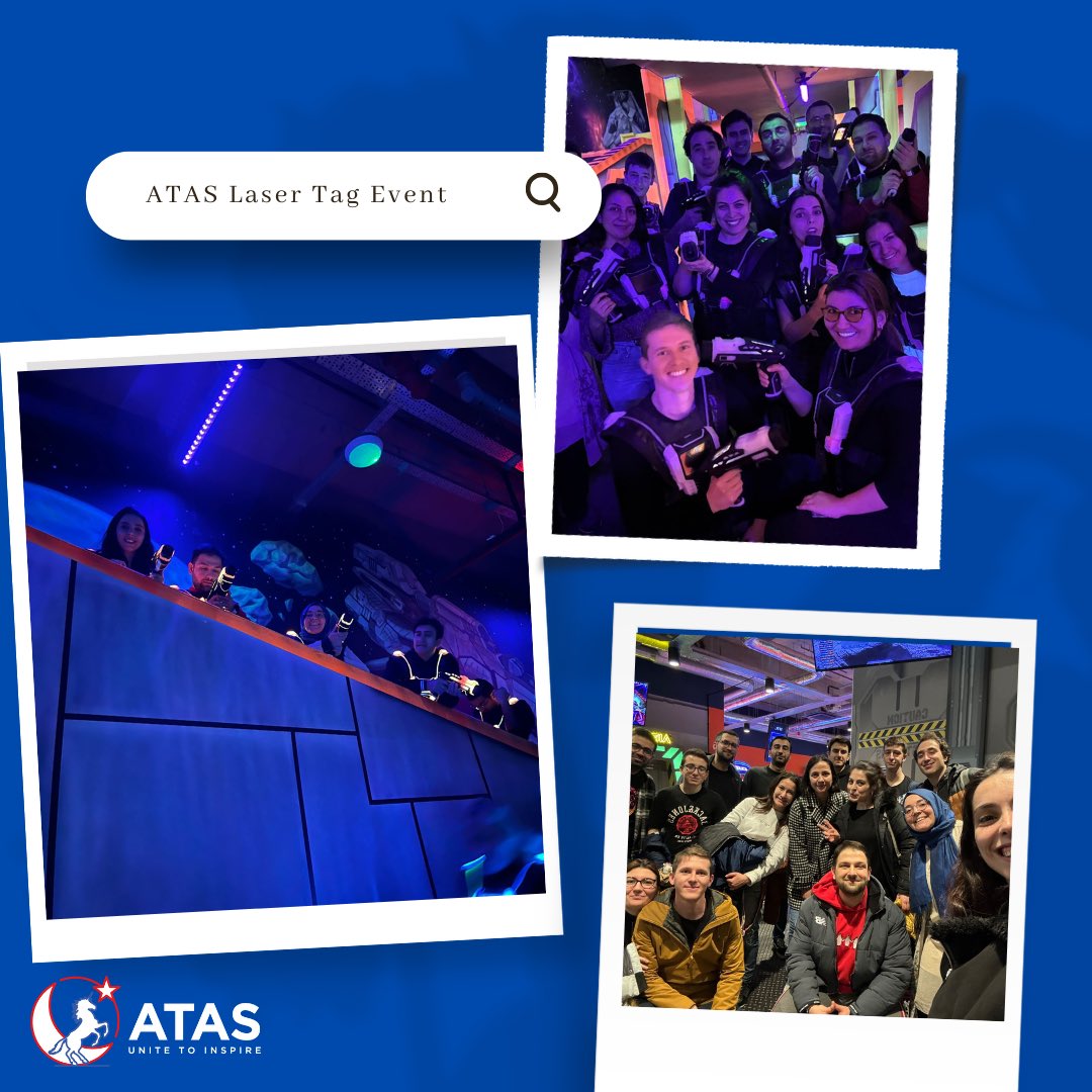 🇹🇷 Laser Tag Etkinliğimiz Müthişti! 🌟 Oyunun kazananı Kaan Doğan oldu. Katılan herkese teşekkürler, bir sonraki etkinliğimizde görüşmek üzere! 💫 🏴󠁧󠁢󠁳󠁣󠁴󠁿 Our Laser Tag Event was a Blast! 🌟 Congratulations to Kaan Doğan for winning the game. Thanks to everyone who joined us - see…