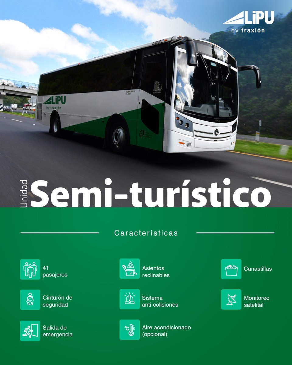 LipuMexico's tweet photo. ¡En LiPU, tenemos la solución perfecta para tu equipo! Con unidades con capacidad desde 14 hasta 40 personas, totalmente equipadas. Explora las opciones en el carrusel. Transporte #Variedad https://t.co/hE7SzbIinE