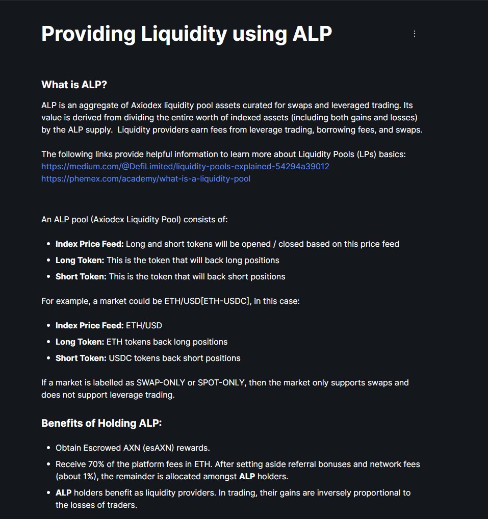 Read our section on all things ALP and the benefits of holding ALP Vs. AXN, see what benefits you more than others!