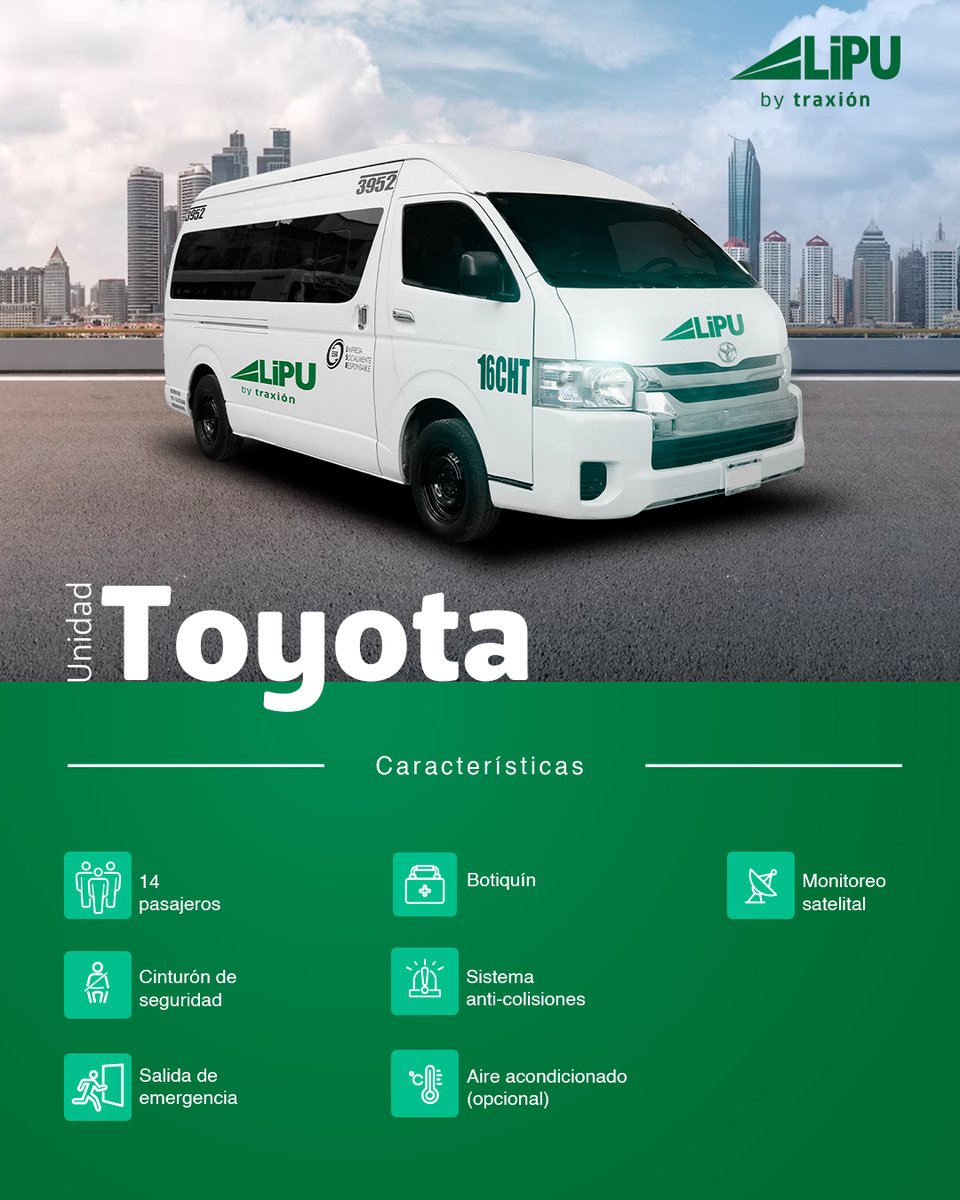LipuMexico's tweet photo. ¡En LiPU, tenemos la solución perfecta para tu equipo! Con unidades con capacidad desde 14 hasta 40 personas, totalmente equipadas. Explora las opciones en el carrusel. Transporte #Variedad https://t.co/hE7SzbIinE