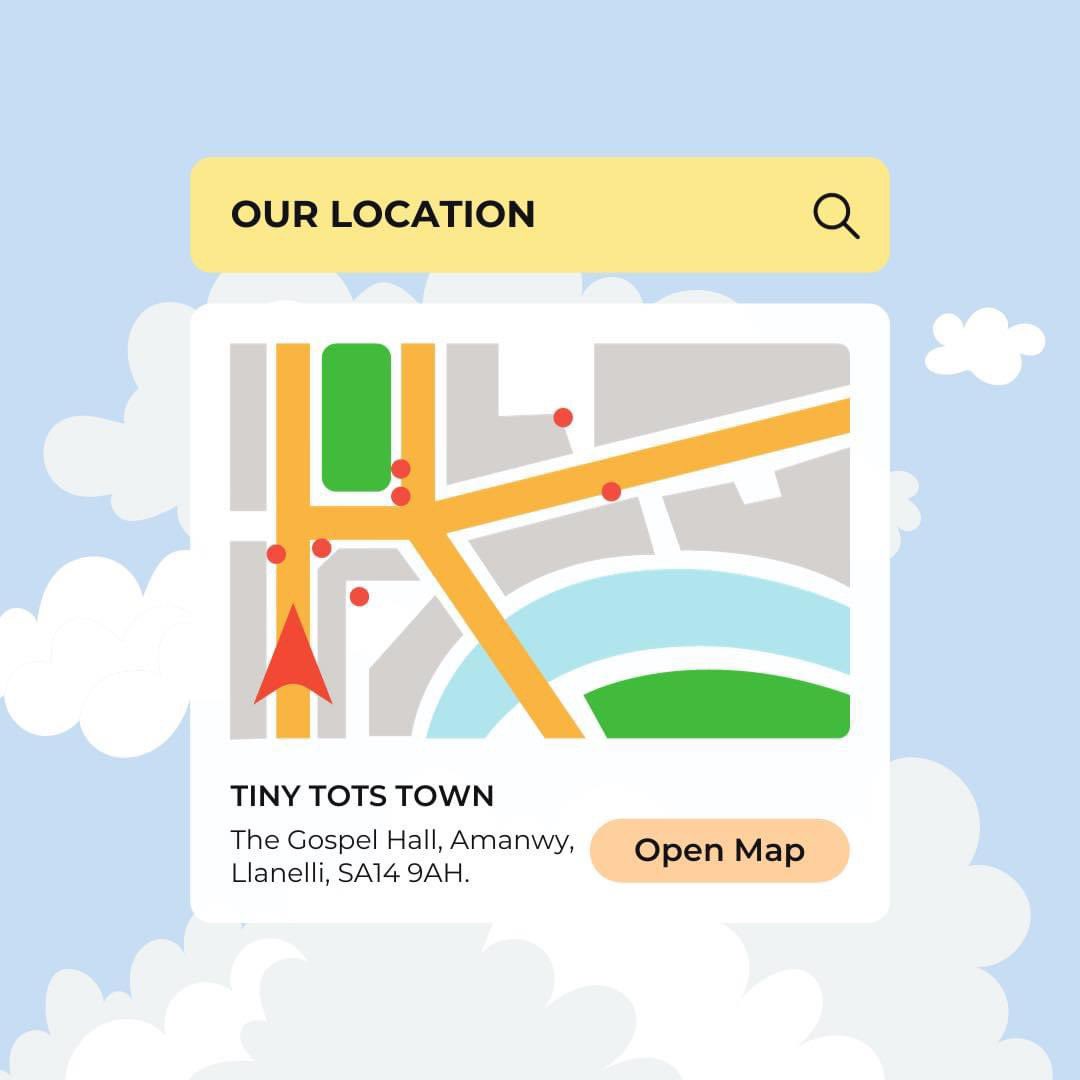 A new role play/soft play area is opening in Llanelli. Please go along to support Tiny Tots Town.