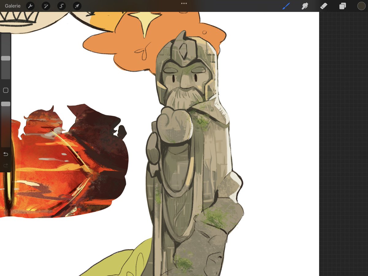 Drawing chibi Argonath was not something I thought I’d ever draw hahaha