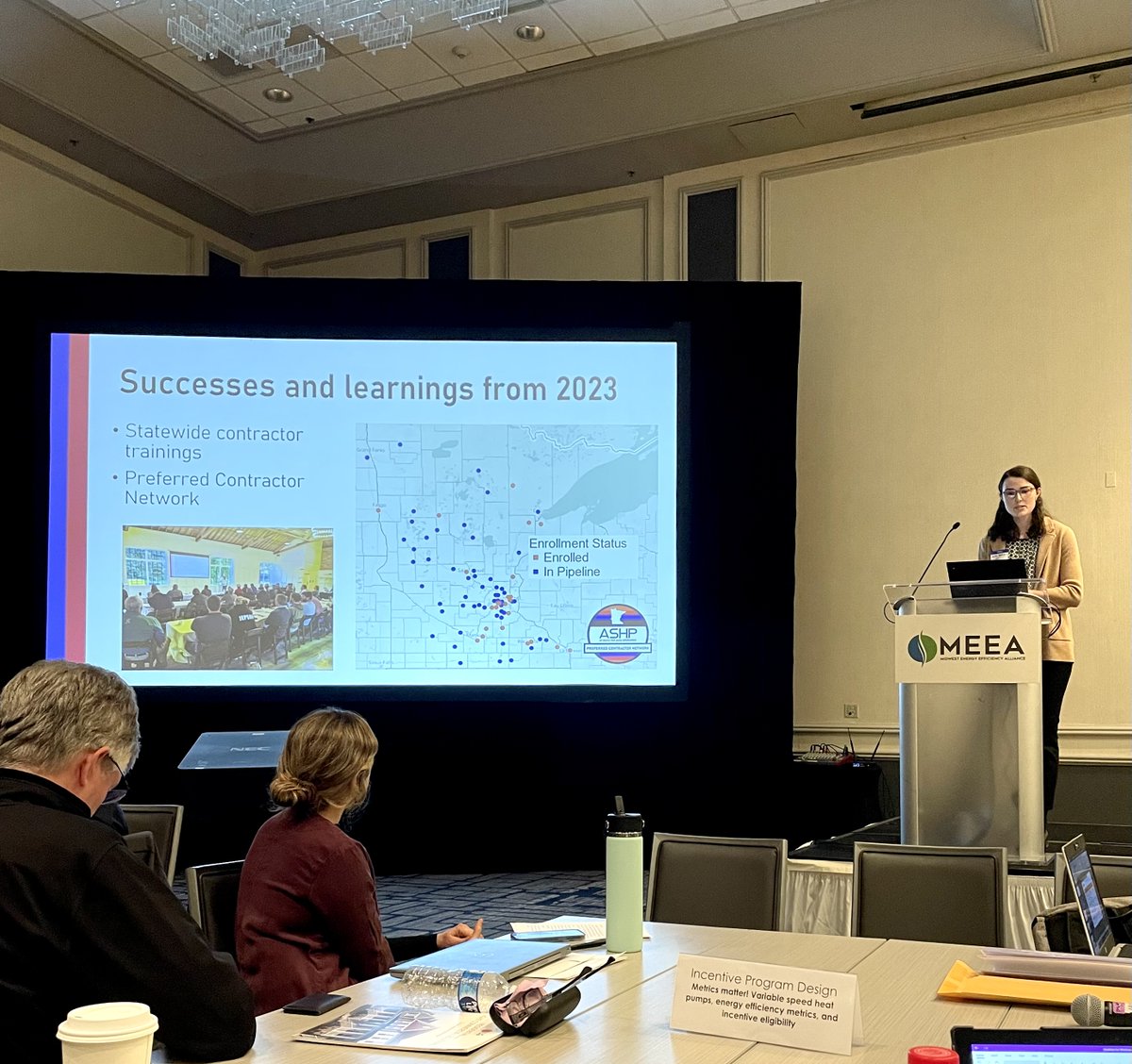 CEE is proud to be a co-host of the Midwest Air Source Heat Pump Collaborative Pre-conference Workshop at #2024MES. Julia Wells is presenting on the successes the MN ASHP collab has seen in the past year.

Visit hubs.ly/Q02j2s3j0 to learn more about the MN ASHP Collab.