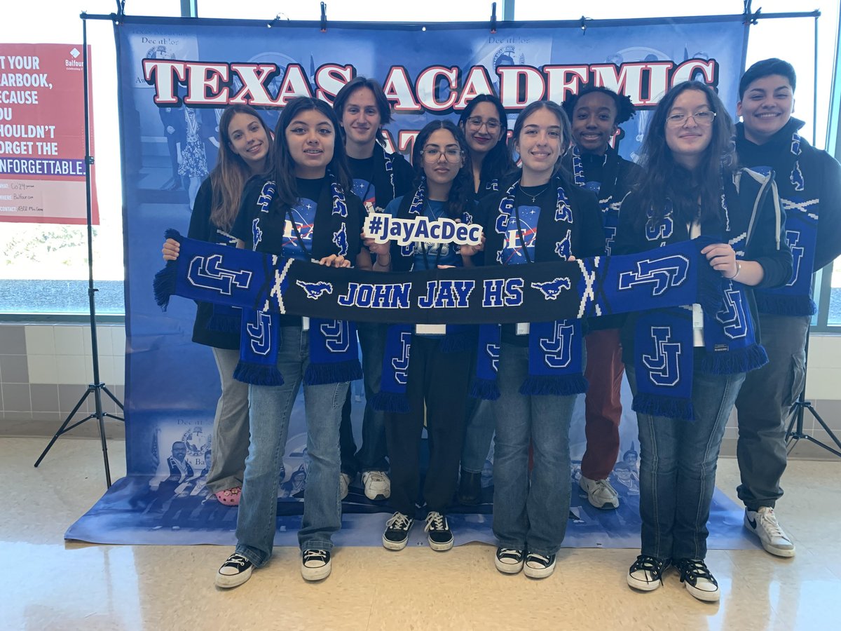 Congrats to our Academic Decathlon team- they placed 7th overall at this weekend's competition.