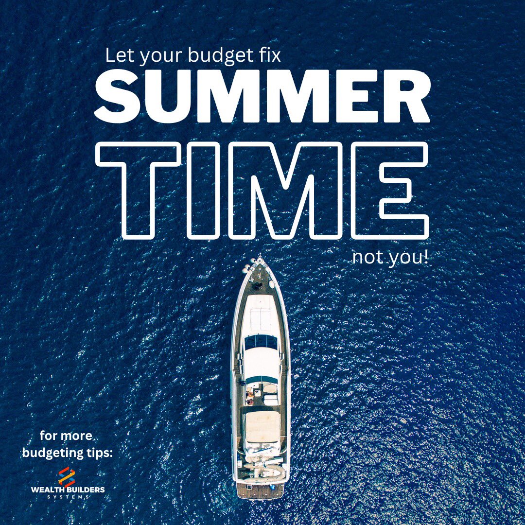 WealthbuildersP's tweet image. Are you thinking about summer already?

You'd definitely need a vacation and some ladies/men's time out!

A budget is needed to help you with your expenses. 

Let me show you how to plan for your vacation 

Email us :
hello@wealthbuilderssystem.com

#wealthbuilder #summerbudget