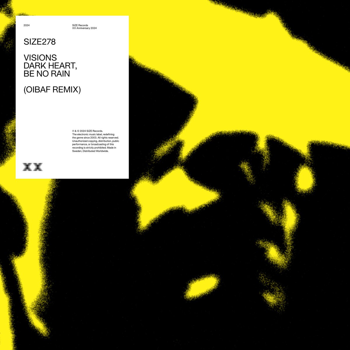 We're thrilled to unveil our sizzling hot remix package, spiced up by the incredible talents of Anakim, the magic touch of OBIAF, and the unique vibes of Triart.

Pre-Save | s-ze.lnk.to/Visions-Remixes

SIZE XX