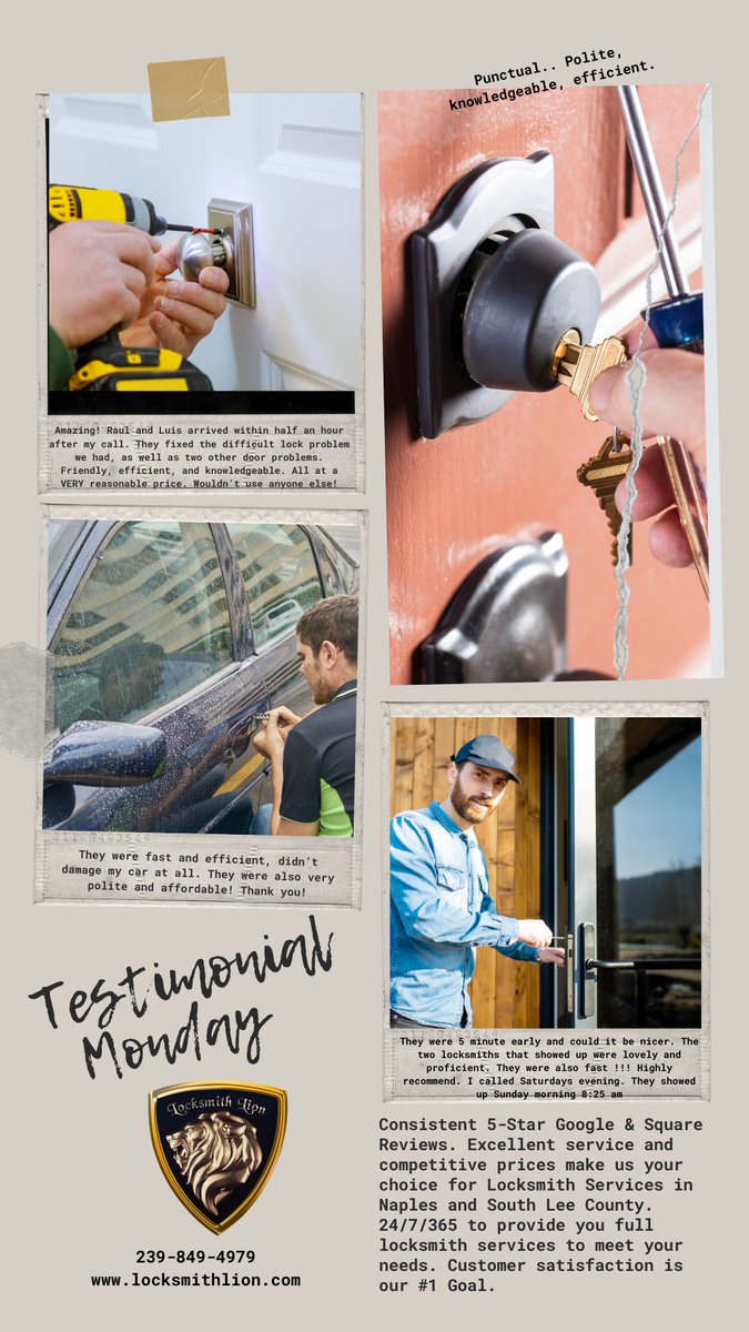 Locksmith Lion tweet media