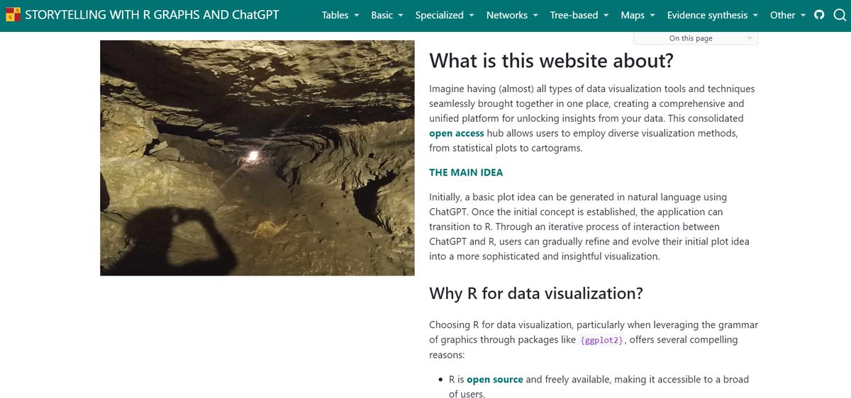 A new website is on the way! THE MAIN IDEA: creation of data visualizations in R with the assistance of Natural Language Processing applications such as ChatGPT ➡️
bougioukas.github.io/storytelling/
#rstats #QuartoPub #tidyverse #dataviz #statistics #datascience