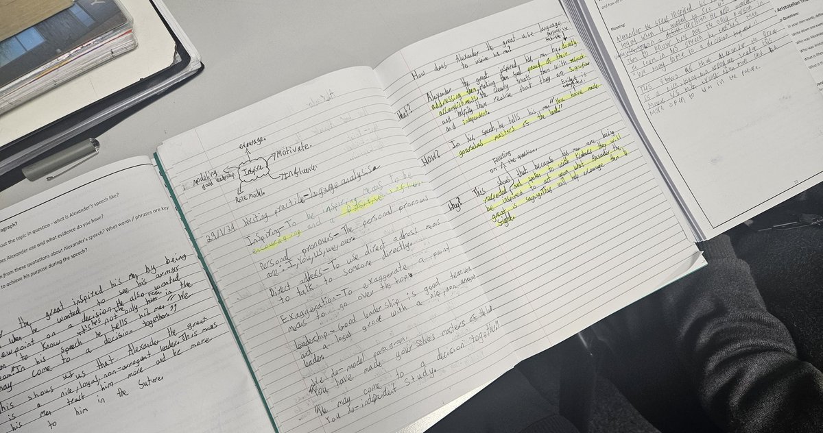 So proud of Year 7 for showing wonderful resilience in English 👏👏 Great pieces of writing produced today - getting better and better 👍
<a href="/DMA_classof2029/">Chloe Swain</a> <a href="/DixonsMA/">Dixons McMillan Academy</a> <a href="/dixonsma_eng/">DMA English</a>
