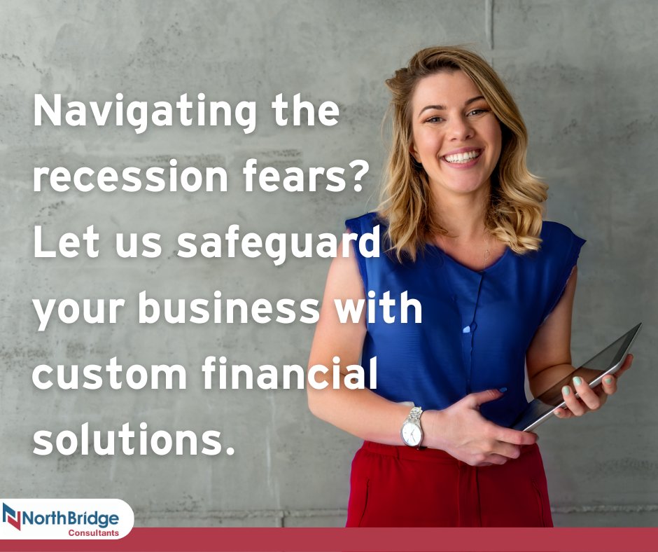 We are your business hack to minimizing recession impact and continuing business growth.

Find out how here: northbridgeconsultants.com/about-us/

#northbridgeconsultants #businessconsultants #fundingexperts