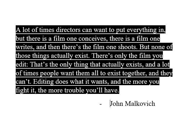 Wish I knew this ten years ago. And still trying to take it to heart.