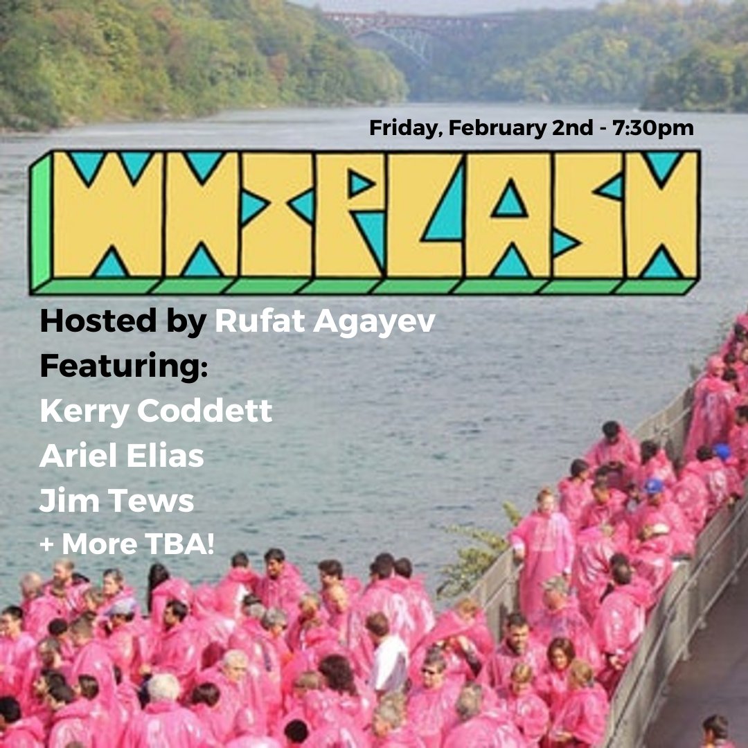 Union Hall (@unionhallny) on Twitter photo FRI 2/2: <a href="/Rufat__Agayev/">rufat</a> hosts the long-running stand-up show WHIPLASH!
Featuring special guests <a href="/Overfab/">Kerry Coddett 🇹🇹🇬🇾 ✊🏿</a>, <a href="/Ariel_Comedy/">Ariel Elias</a>, <a href="/jimtews/">Jim Tews</a>, and more TBA!
🎟️: tinyurl.com/27x2k7es FRI 2/2: <a href="/Rufat__Agayev/">rufat</a> hosts the long-running stand-up show WHIPLASH!
Featuring special guests <a href="/Overfab/">Kerry Coddett 🇹🇹🇬🇾 ✊🏿</a>, <a href="/Ariel_Comedy/">Ariel Elias</a>, <a href="/jimtews/">Jim Tews</a>, and more TBA!
🎟️: tinyurl.com/27x2k7es