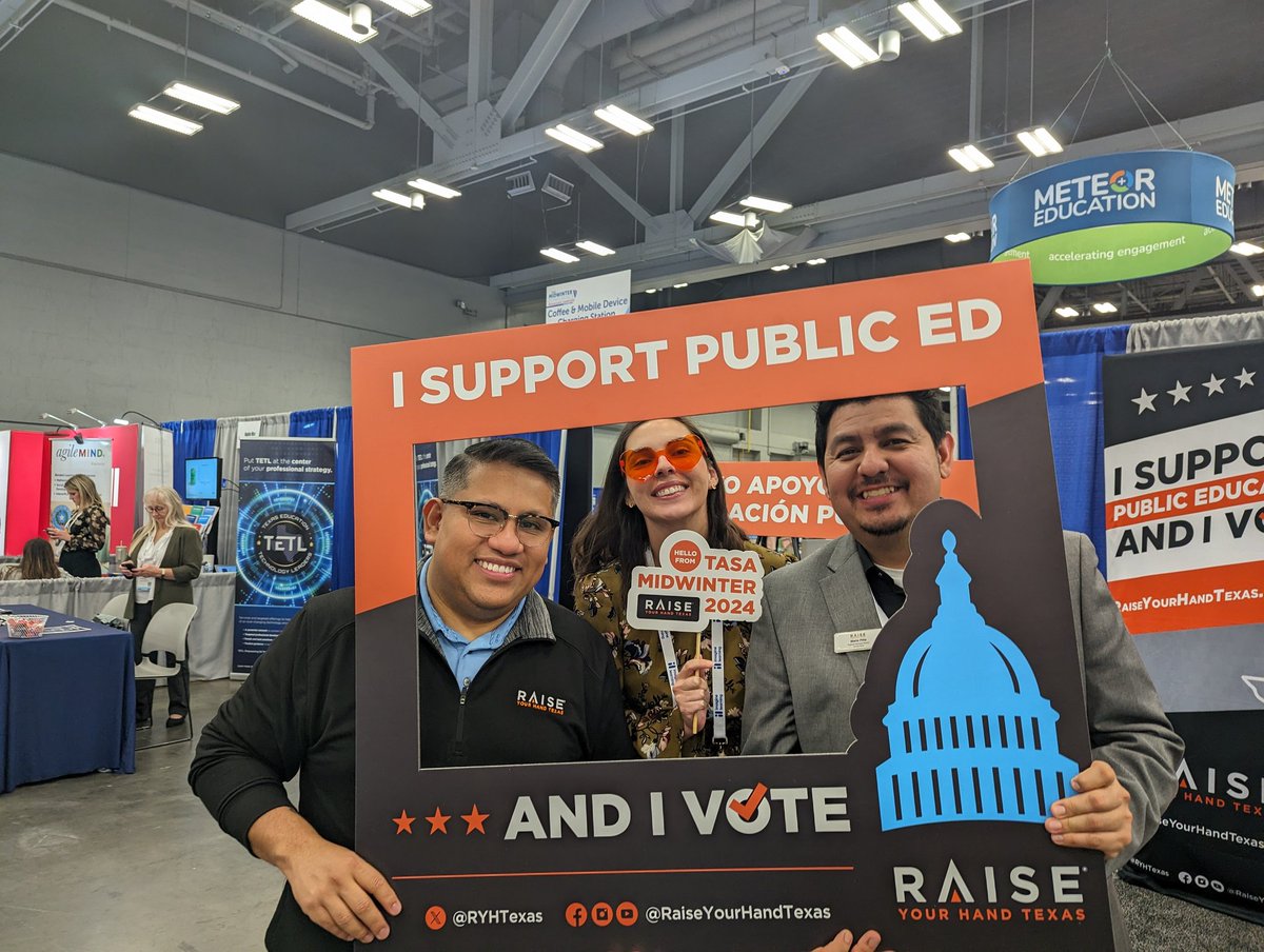 RYHTexas's tweet image. Come by booth 737 and get your #Vote on!! #tasa2024 #txed