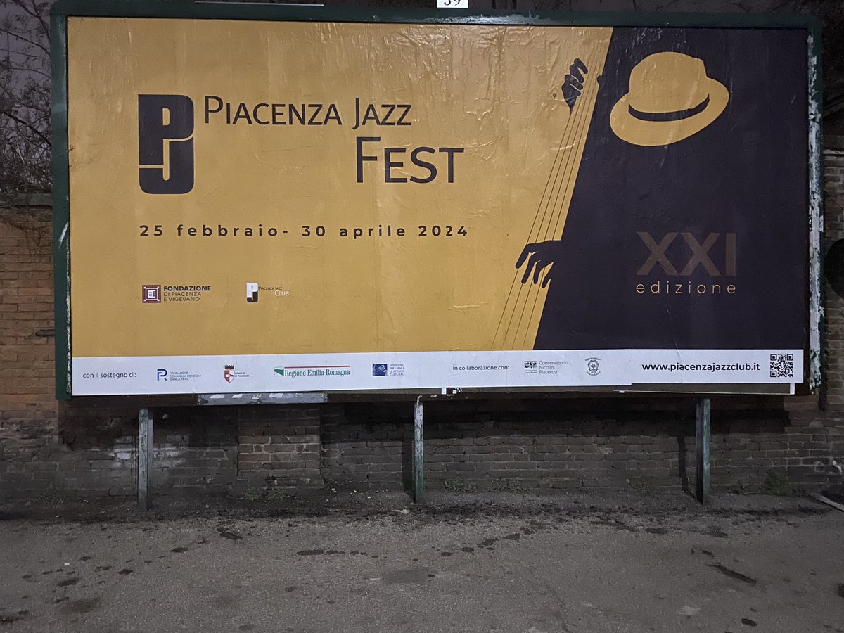 -2 giorni !! Tra 2 giorni presenteremo il Piacenza Jazz Fest 2024…XXI edizione. Intanto spuntano i 6x3… una bella idea di Fausto Mazza.  Pronti! 65 giorni di jazz. Abbiamo voluto esagerare <a href="/pcjazzclub/">Piacenza Jazz Club</a> <a href="/AngelicaDa/">Angelica Dadomo</a> <a href="/Liberta_it/">Libertà.it</a> @marivarone