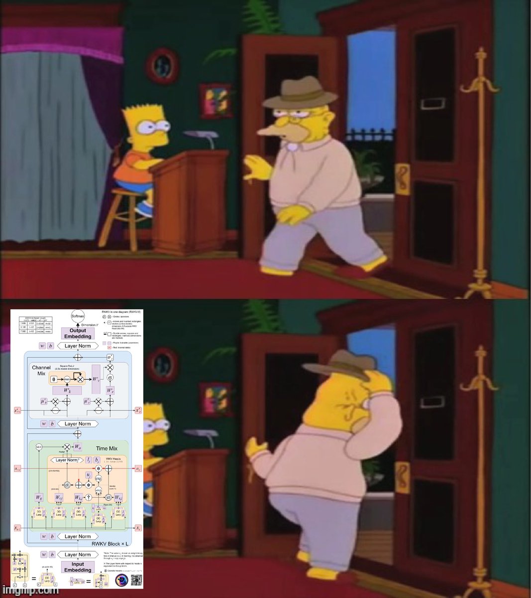 activewarp's tweet photo. checking in on what RWKV looks like nowadays https://t.co/gWxA5N9FXu