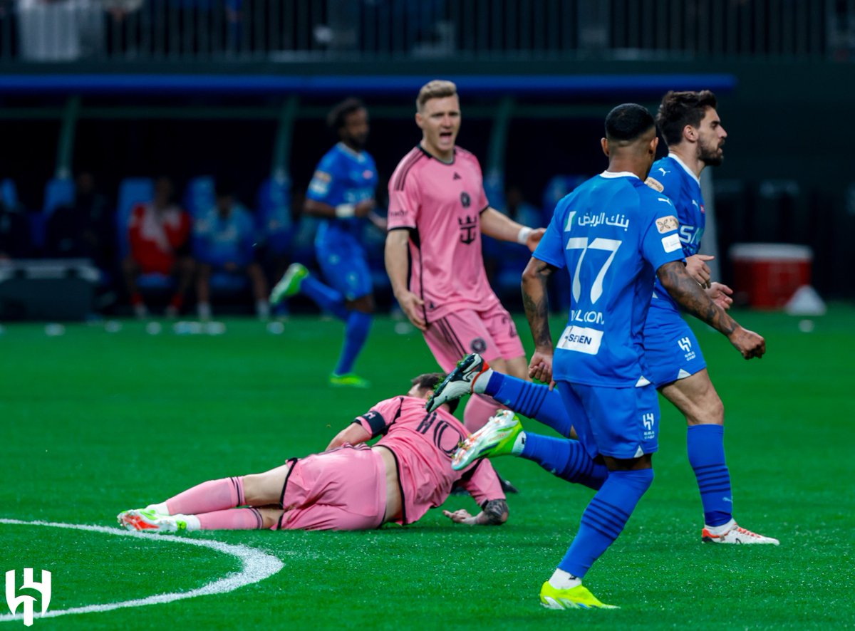 The silence you're witnessing on all social media platforms has been proudly sponsored by Al Hilal.

Thank you for humbling Inter Miami and Messi