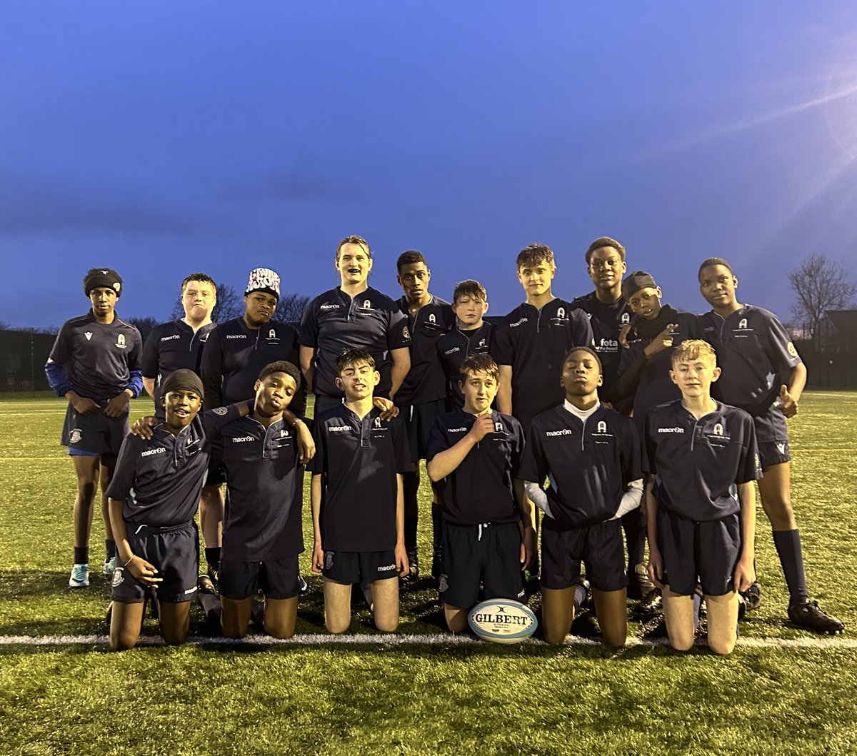 stahsrugby's tweet photo. Well done to @QHSPE rugby team playing their first rugby game in a decade! Well done to all players taking part from both teams! 
Congratulations to Mako, Enoch and Lewis on their first game! https://t.co/h6VDdjTC1W