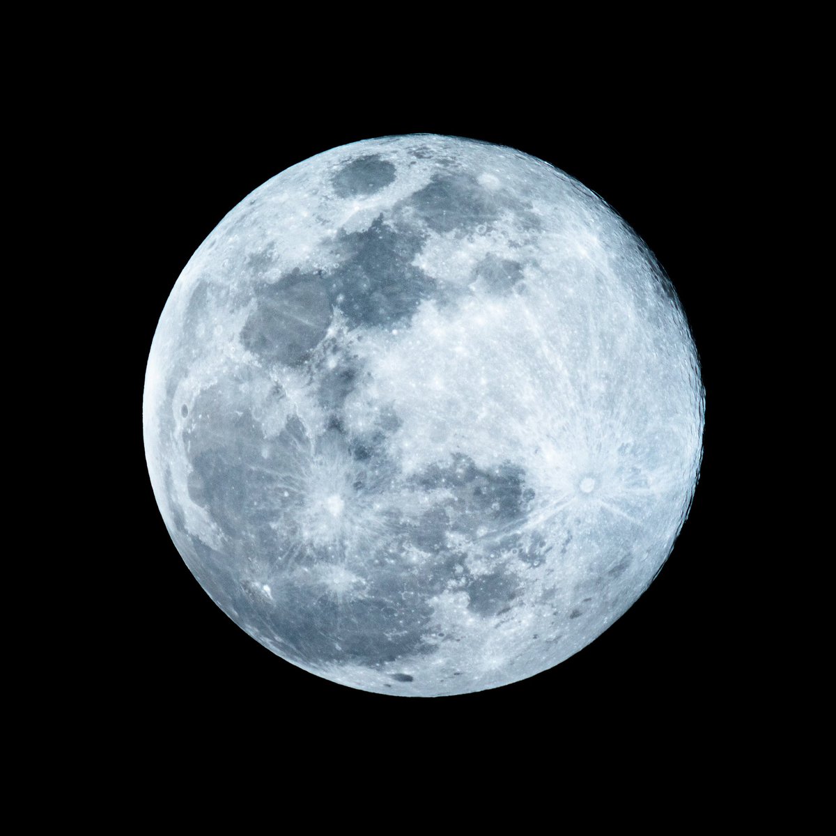 A January full moon but not this January.