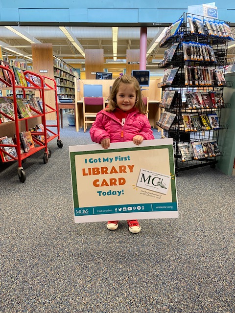 mclsnj's tweet photo. Alix and Isla both visited the Hopewell Branch over the weekend to sign up for their first library cards!   

Congratulations, and welcome to MCLS! 🥳

#njlibraries #librarylovers #firstlibrarycard https://t.co/JpwRA4OaA5