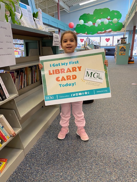 mclsnj's tweet photo. Alix and Isla both visited the Hopewell Branch over the weekend to sign up for their first library cards!   

Congratulations, and welcome to MCLS! 🥳

#njlibraries #librarylovers #firstlibrarycard https://t.co/JpwRA4OaA5