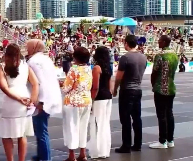 RGBAtlantica's tweet photo. When you crash the Toronto Caribbean Festival and they reject you, it must really hurt #PeePeePierre Summer of 2023. #TO #IStandWithTrudeau https://t.co/a0jB7v5LqO