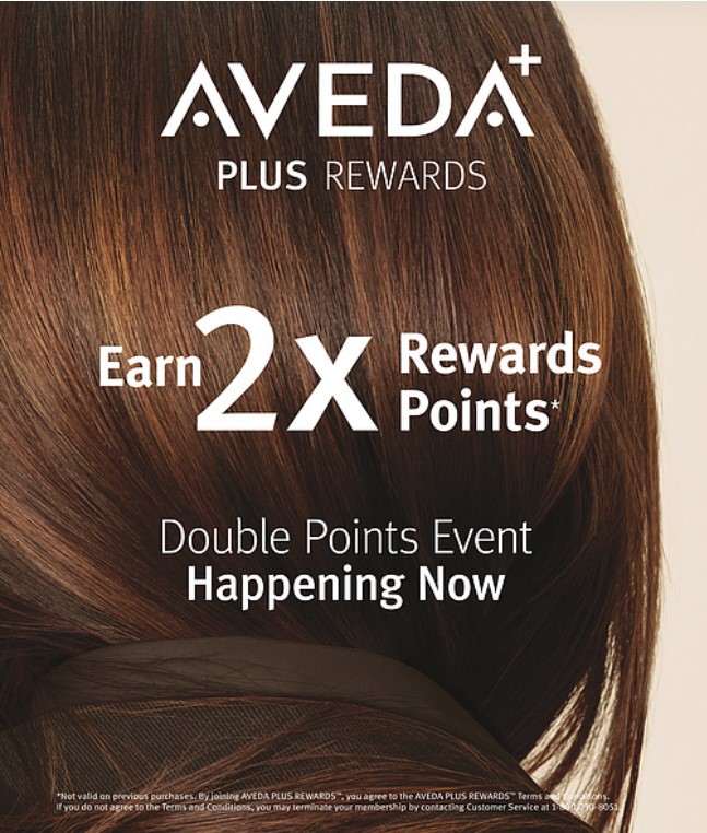 Earn 2x Rewards Points TODAY!
Don't miss out on this incredible chance to earn rewards faster while indulging in your favorite Aveda products.

LEARN MORE: aveda.com/exclusive-offe…

#Aveda #AvedaPlusRewards #AvedaRewards #WhitefishMT #reeciasalonandspa #Whitefishsalon