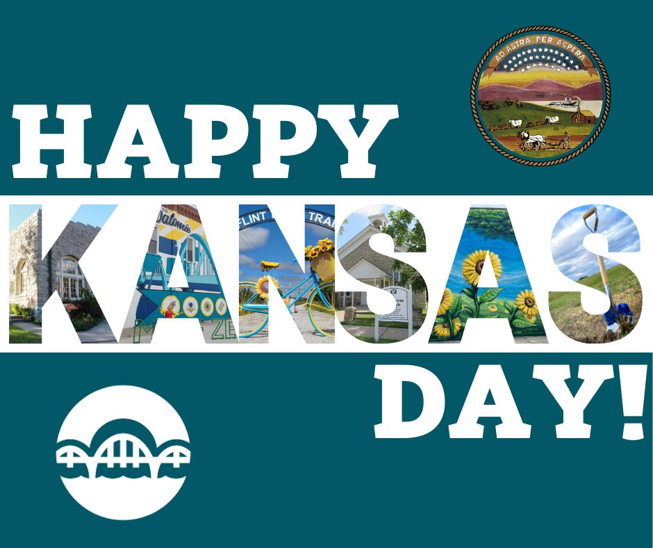 Happy Kansas Day from this uniquely, quintessentially, KANSAS community!