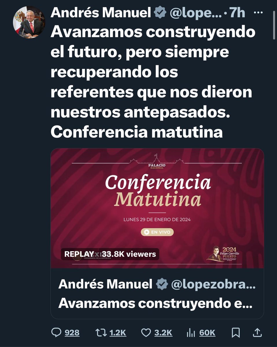 SocCivilMx's tweet photo. ¡ ¡ ¡   B R U T A L   ! ! !

Después de 7 horas @lopezobrador_ tiene 33,800 vistas…

Después de 2 horas solamente, @XochitlGalvez tiene 72,100 vistas, más del doble���

Ni con todos los recursos del estado… están derrotados, y lo saben

Por favor comenta y comparte.

Gracias. https://t.co/8Q78BmwJR5