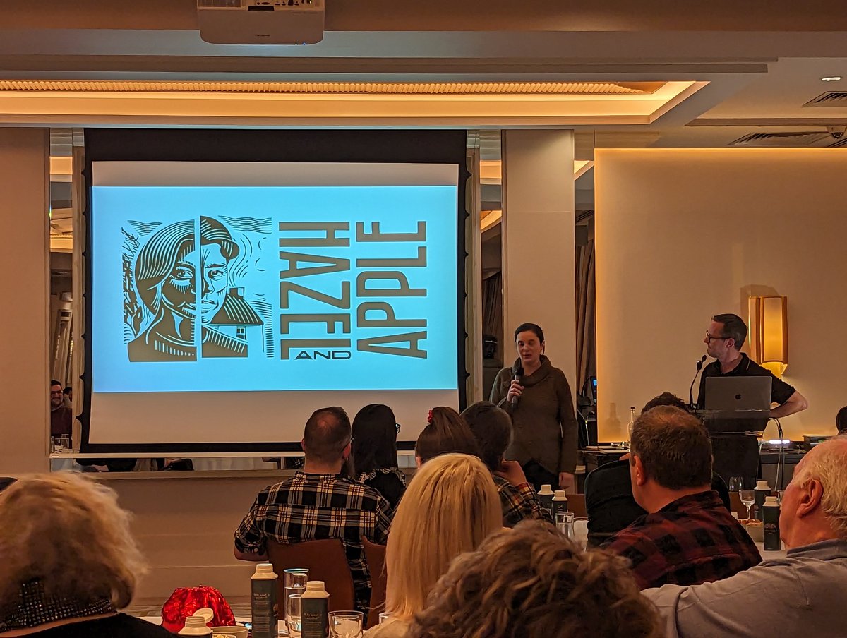 Attending the second industry event in a week that doesn't involve presenting.

Fair play to Sean and Gillian and the merchant for hosting such a wonderful event. 👍❤️🥃

<a href="/hazelandapple/">Hazel and Apple</a>
<a href="/MerchantHotel/">The Merchant Hotel</a>