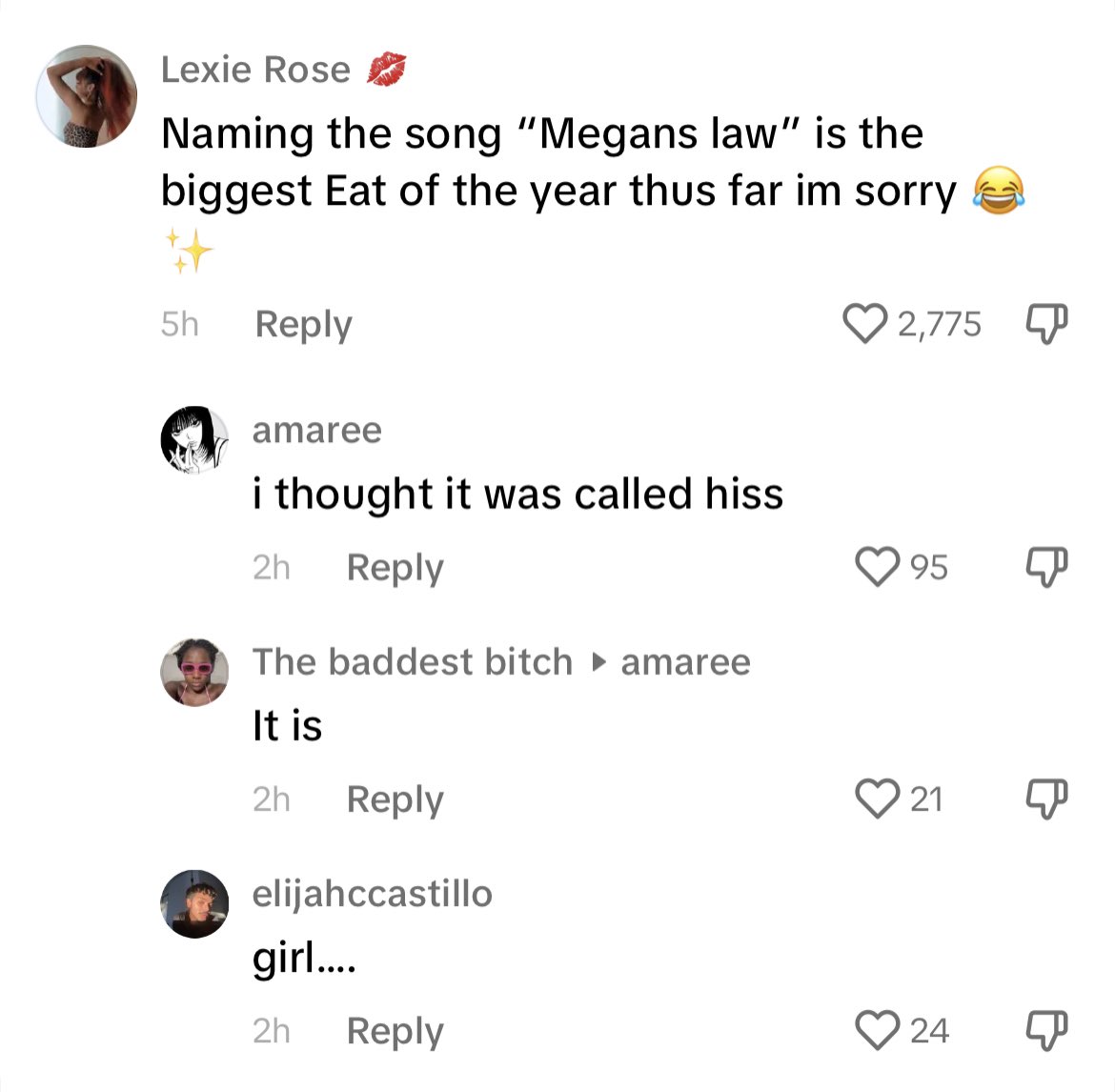 this is how you know the hate posts never translate into actual support