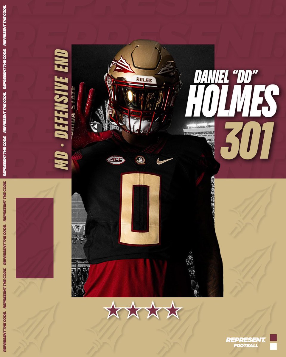 RepresentThCode's tweet photo. 301 x @danielholmes00
⭐️⭐️⭐️⭐️ | DE | @FSUFootball
https://t.co/ZUZUK2gg8e
#301Represent
#RepresentFootball
#RepresentTheCode https://t.co/W9lvLDAB7B