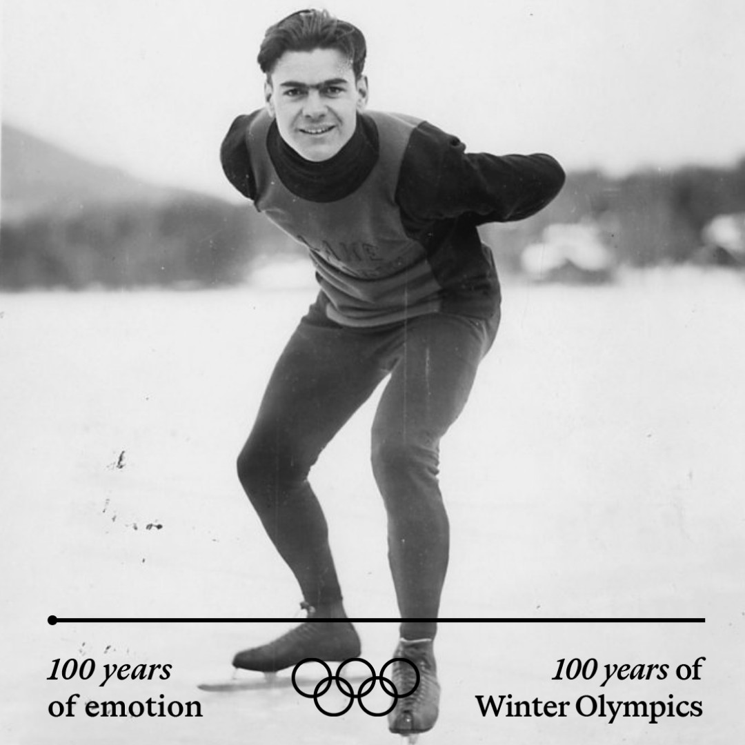 Celebrating 100 years: A full century ago this month in Chamonix, France, speedskater Charles Jewtraw, a Lake Placid local, won the 500m race and the first-gold medal in the first ever Olympic Winter Games. #WinterOlympics100

From the Lake Placid Olympic Museum Photo Collection.