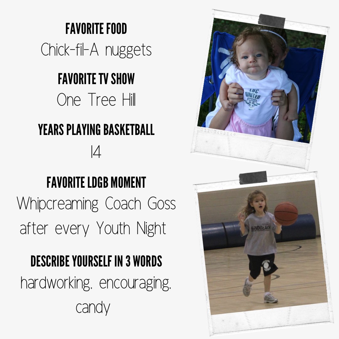 LDGB's tweet photo. It’s #LDGBSeniorWeek! 
We will highlight one of our seniors every day leading up to our Senior Night on Friday, February 2. Meet our first senior, #4 - Cadyn Eismann! #LDGB🏀 https://t.co/z0whBcVVIr