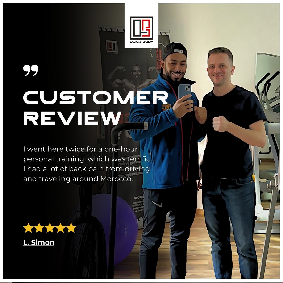quickbody_org's tweet photo. Nothing makes us happier than a satisfied customer! Thank you for your feedback and for choosing us. β€οΈπ€π€
.
.
.
.
.
#quickbody #fitness #bienetre #weekend #offrespeciale #gym #fitnessmotivation #hijab #hijabfashion #hijabstyle #hijabgirl #bodybuilding #healthcare #wellness https://t.co/xPsQ0v1S1E