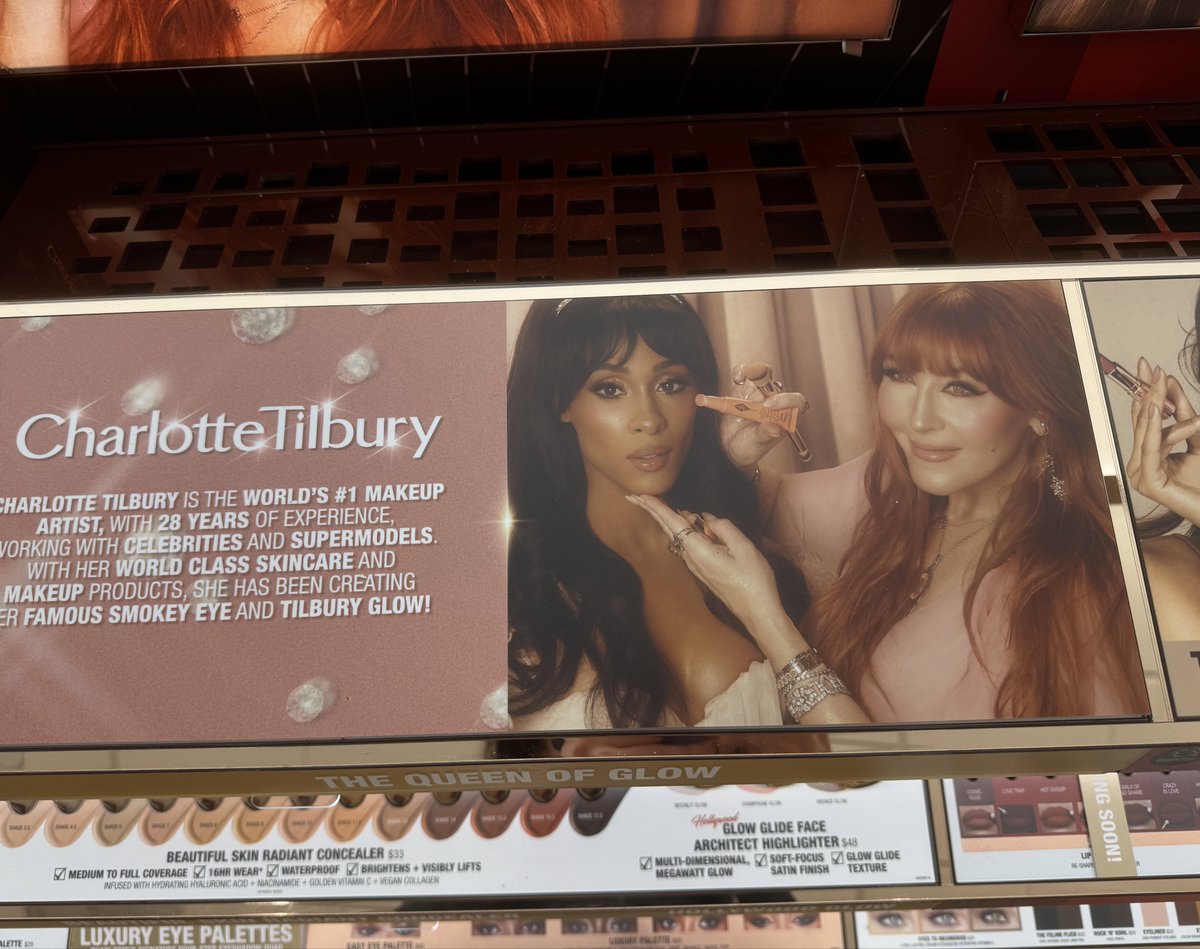 stacycay's tweet photo. MJ Rodríguez on charlotte tilbury ads in ulta. Trans people are winning the culture war https://t.co/np3Q33I6Cn