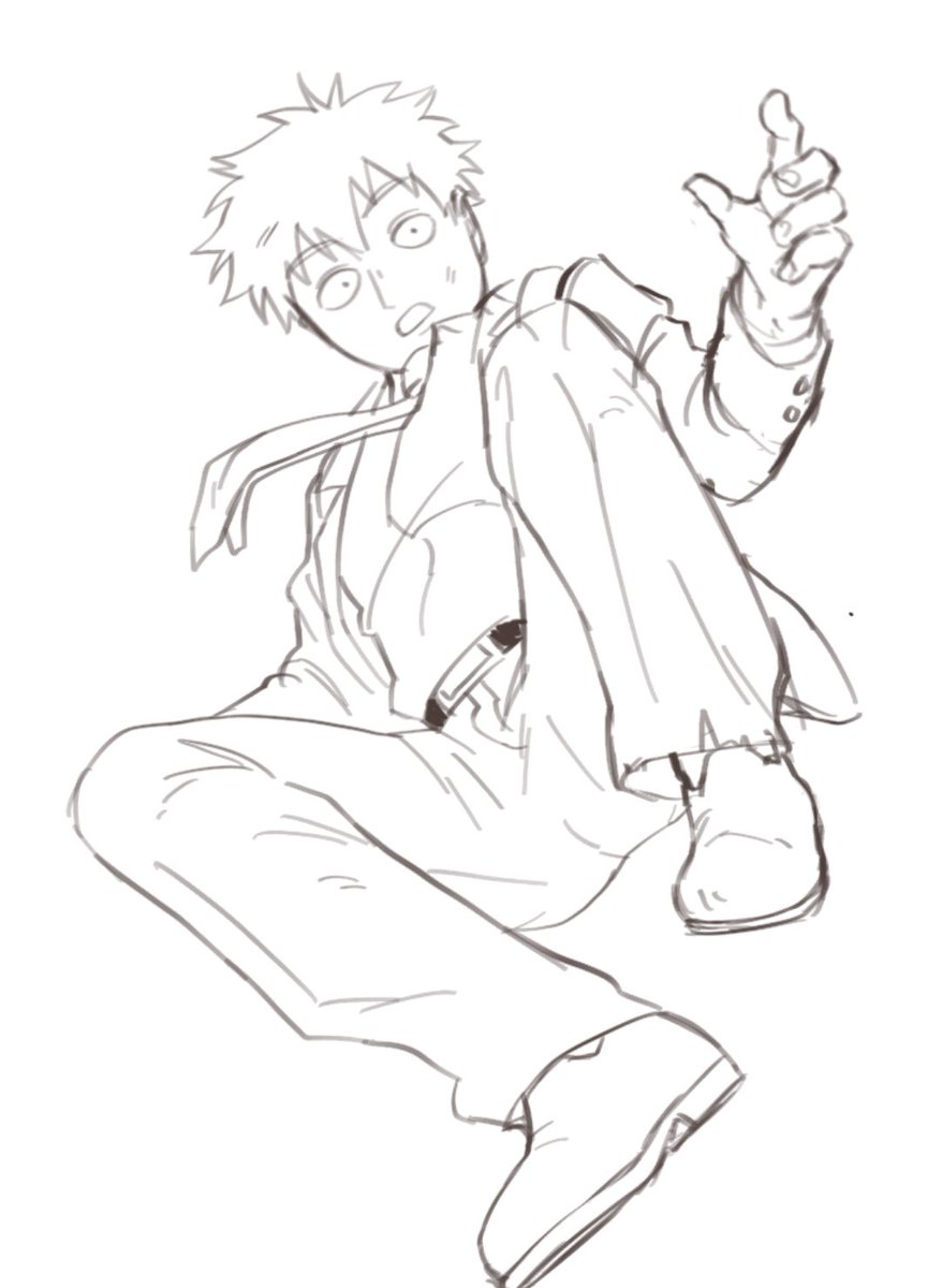 Wip//  Actually Animating for once   I need to know where to find a smoothing tool for when I do lineart cause like, idk where to go or how  #mp100 #reigenarataka #mobpsycho100 #animation