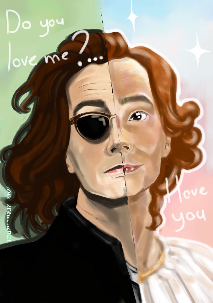 Серце розвивається від власного арту
#УкрАртПідтримка #GoodOmens #Crowley #mlm #LGBTQ