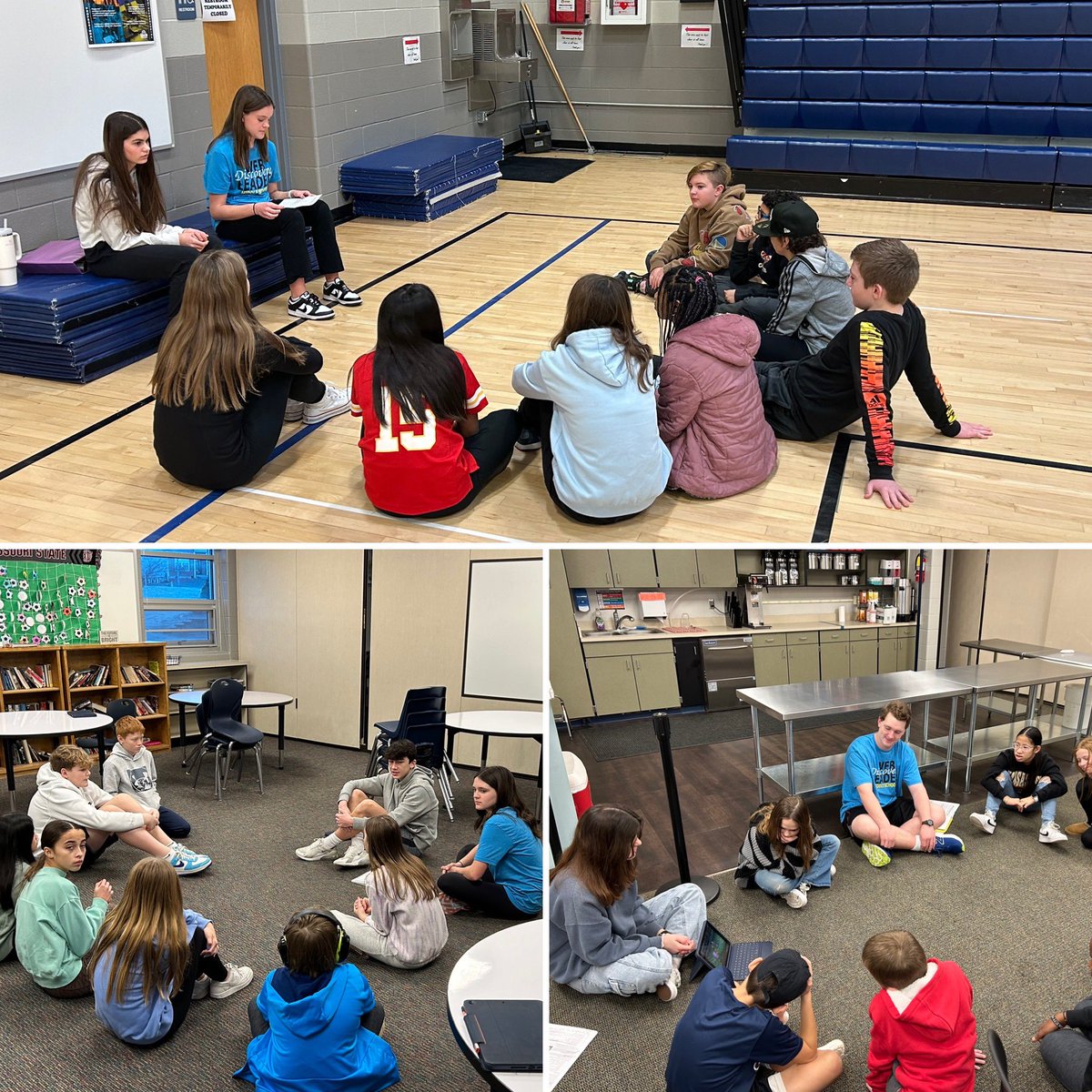Our WEB Leaders played “Thumper” and led discussions on how to respond to peer pressure with our DMS 6th graders this morning. We heard a lot of thought provoking conversations! #dmsleads #dmsweb