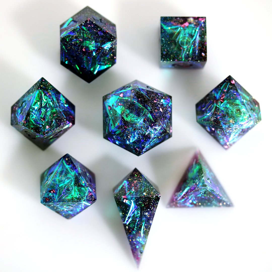 kreidice's tweet photo. Handmade resin dice
•
•
•
#dnddice #diceset #dicegames #diceporn #dicemaniac #polyhedraldice #polyhedraldiceset #diceaddict #diceaddiction #dicemaster #dicecollector #dicecollection #rpgdice #dicetray #ttrpg #boardgames #dicemaking #dicemaker #resindice #handmadedice #kreidice https://t.co/v9Qa8OZWxp